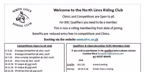 Show Jumping Clinic at Prospect Arena with Adrian Speight