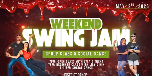 Weekend Swing Jam at District Dance Academy