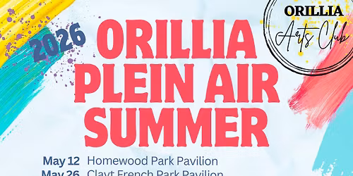 Orillia Plein Air Summer