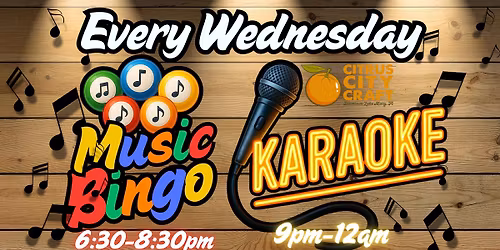Music Bingo & Karaoke 
