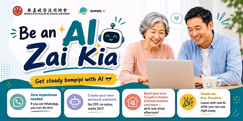 Be an AI Zai Kia - 3-Hour Hands-On AI Workshop