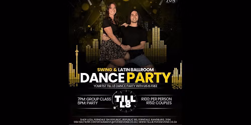 Till L8 Dance Party \u2013 Swing & Latin Ballroom Edition \u2013 27 June 2026