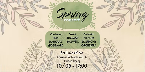 Spring Concert with Plenum Orchestra