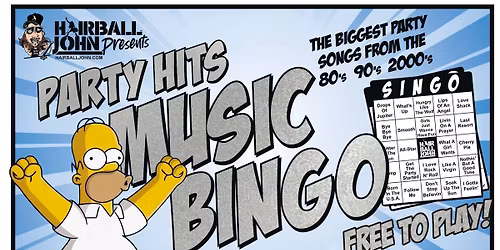 Party Hits Music Bingo at The Wanigan Eatery & Pub