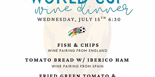 World Cup Wine Dinner