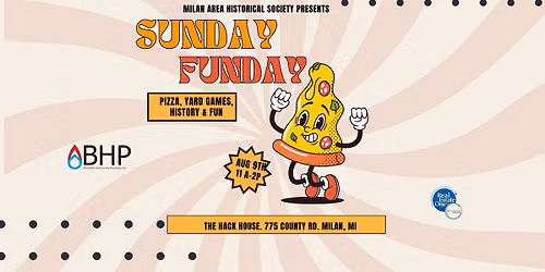 August Sunday Funday: PIZZA PARTY!
