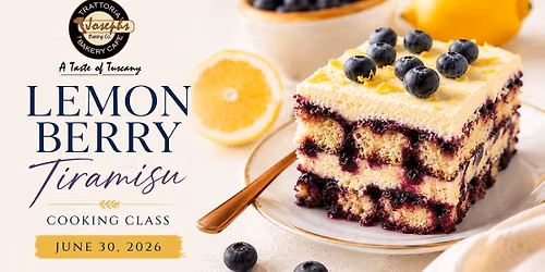 Lemon Berry Tiramisu Class
