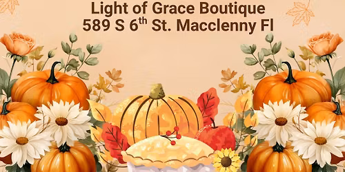 Thanksgiving Festival @ Light of Grace \ud83e\udd83