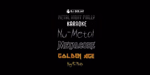 DJ Deejay\u2019s Metal Night Philly Karaoke
