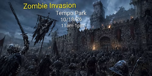 Zombie Invasion Foam Sword Event