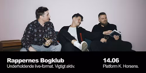 Rappernes Bogklub - med kaffe & kage