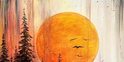 Paint and Sip: Blood Moon