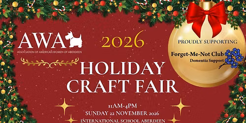 2026 AWA Holiday Craft Fair