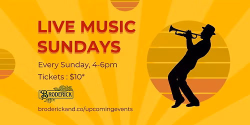 Live Music Sundays @ Broderick - Halle Tomlinson