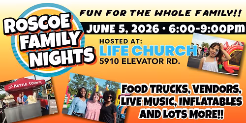 ROSCOE FAMILY NIGHT!