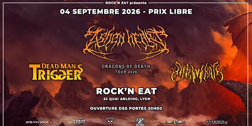LYON : ASHEN HEART | DEADMAN'S TRIGGER | SIN OF WRATH (ROCK'N EAT)