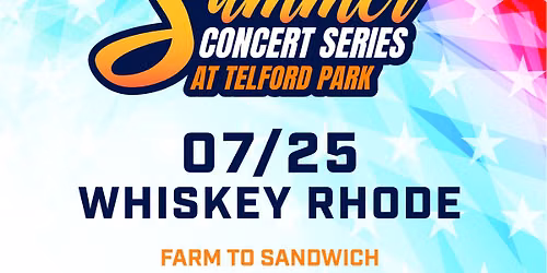 Spirit of Plainville Presents: Whiskey Rhode