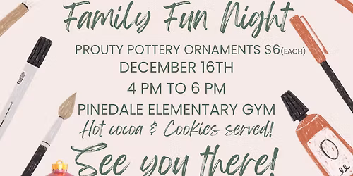 Prouty Pottery Ornament Painting at Pinedale