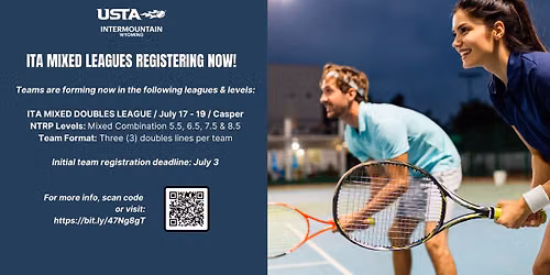 USTA Wyoming ITA Mixed Doubles Tennis League