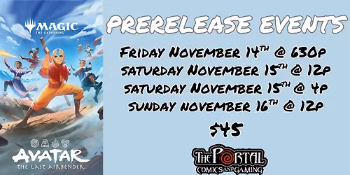 MTG: Avatar: The Last Airbender Prerelease Event