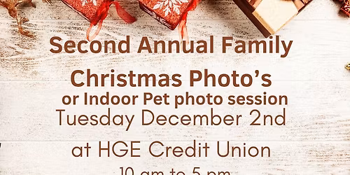 Second Annual Christmas Photo's