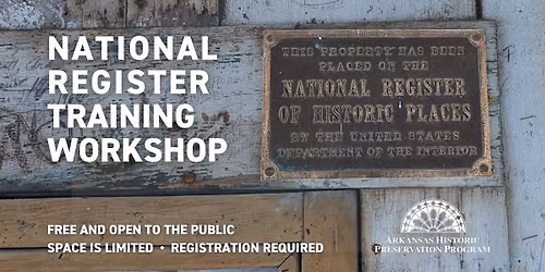 National Register Training Workshop
