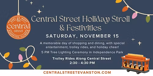 Central Street Holiday Stroll and Tree Lighting