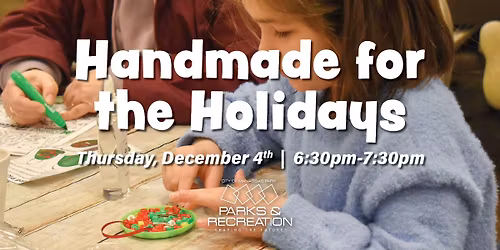 Handmade for the Holidays