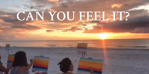 CLEARWATER BEACH SUNSET PAINTING PARTY EVENT