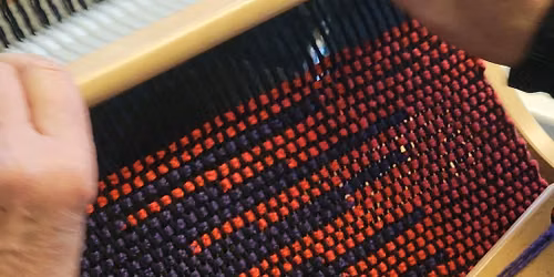 Learn to Weave: Clasped Weft on a Rigid Heddle Loom