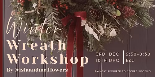 Winter wreath workshop