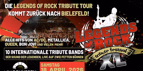 LEGENDS of ROCK Tribute Festival XL | LOKSCHUPPEN BIELEFELD