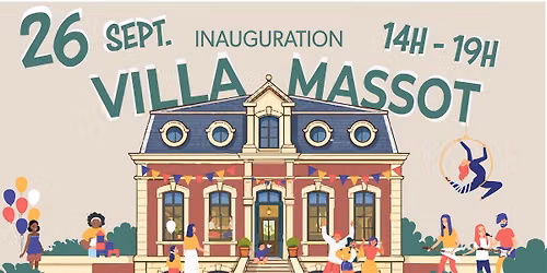 Villa Massot : une inauguration festive 