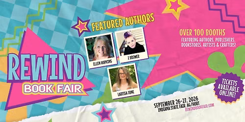 Rewind Book Fair at the Indiana State Fair