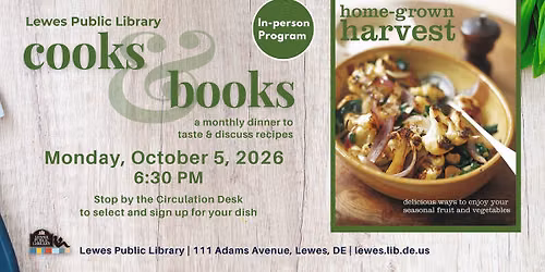 Cooks & Books | Home-Grown Harvest
