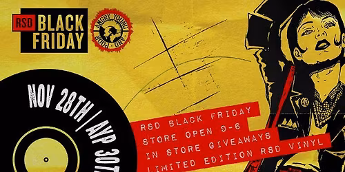 AYP's 30th Anniversary & Black Friday Record Store Day SALE