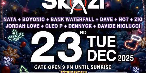 December 23th 2025 Extra Waterfall Festival Koh Phangan (Special Edition)