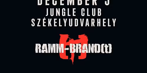 Ramm-Brand(t) - Rammstein tribute live @ Jungle Club