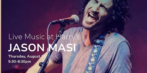 Live Music at Harry's: Jason Masi