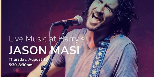 Live Music at Harry's: Jason Masi