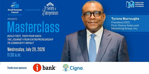 Masterclass: Tyrone Burroughs