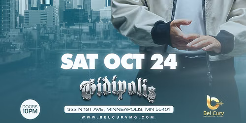 DJAMES \ud83c\uddec\ud83c\udde7 GIDIPOLIS LIVE IN MINNEAPOLIS 