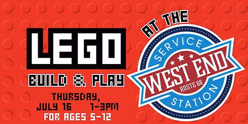 Lego Build & Play at West End Service Station