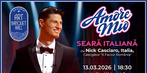 AMORE MIO \u2013 Sear\u0103 Italian\u0103 cu Nick Casciaro