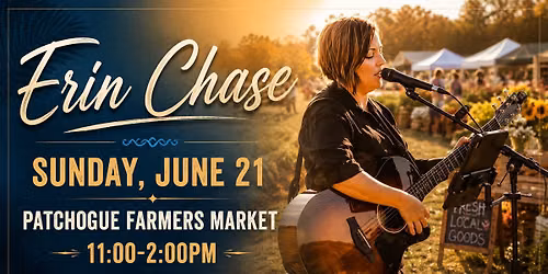 Erin Chase at the Patchogue Farmers Market