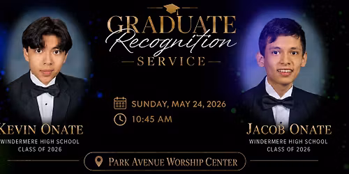 2026 Graduate Recognition Service