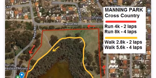 Manning Park cross country  8k\/4k.   5.6k\/2.8k walk