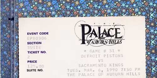 Detroit Pistons at Sacramento Kings