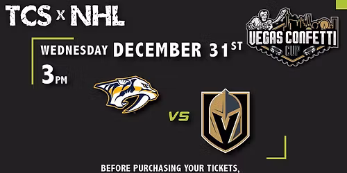 Vegas Golden Knights vs. Nashville Predators