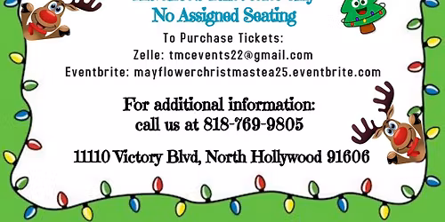 The Mayflower Club 2025 Christmas Tea